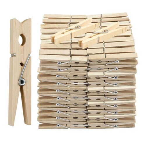 Addis Wooden Clothes Pegs